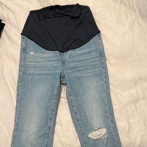 Madewell maternity jeans